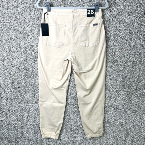 Joe’s Jeans Pants Women’s 26 Nature Tan Khaki Utility Joggers NWT - Picture 5 of 8